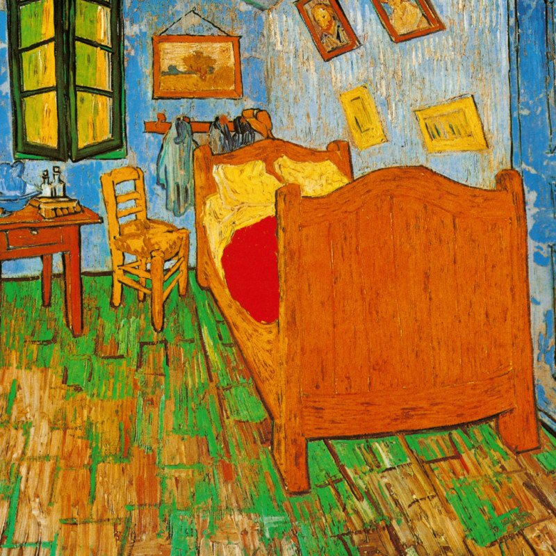 NOTIQUE Poznámkový kalendár Vincent van Gogh 2026, 30 x 30 cm 4