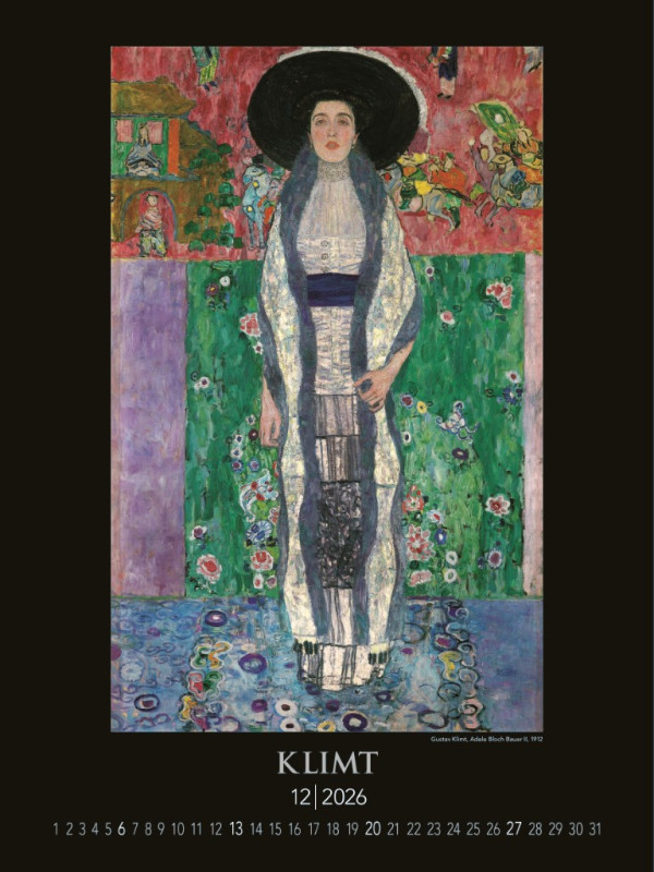 Nástenný kalendár Gustav Klimt 2026 12