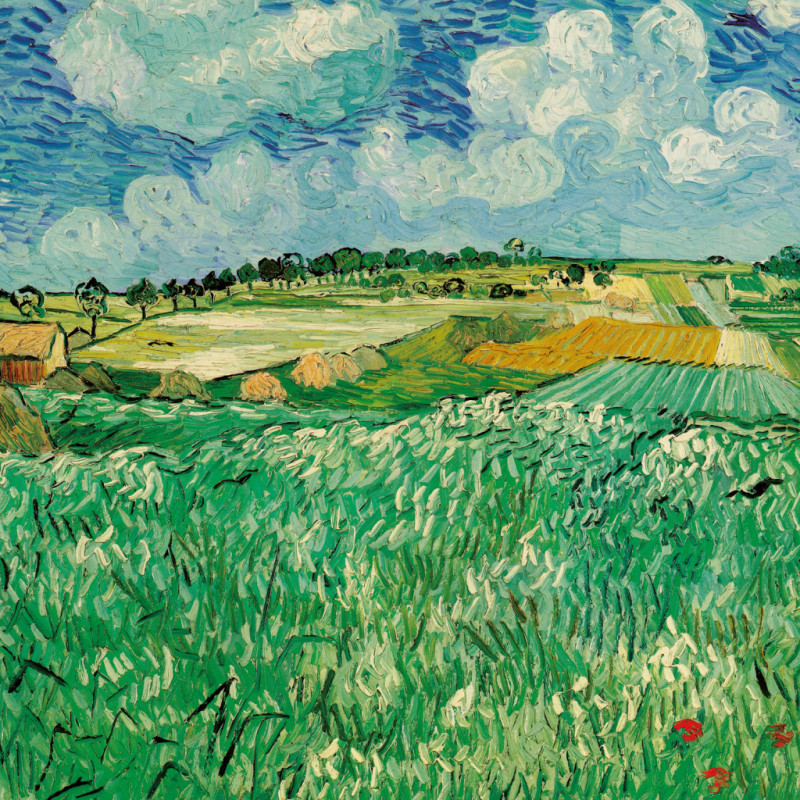 NOTIQUE Poznámkový kalendár Vincent van Gogh 2026, 30 x 30 cm 7