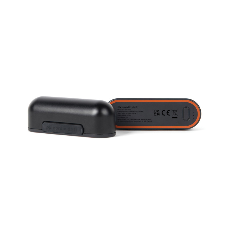 Nordic Drift Everest duálny ohrievač rúk s 6000 mAh powerb. čierna 4