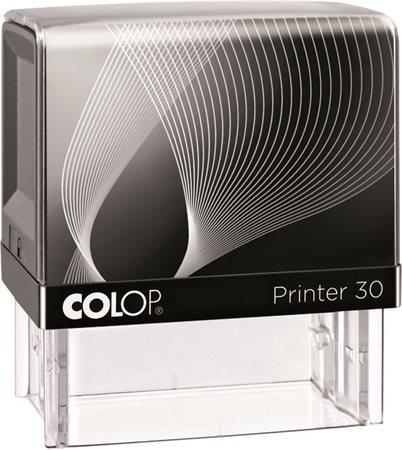 Pečiatka, COLOP "Printer IQ 30" čierna pečiatka - čierna poduška