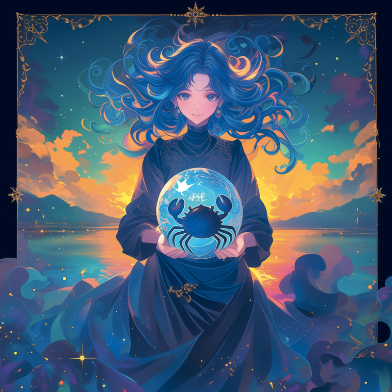 NOTIQUE Grid calendar Anime Zodiac 2027, 30 x 30 cm 8