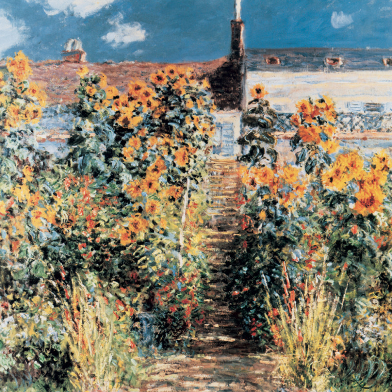 NOTIQUE Poznámkový kalendár Claude Monet 2027, 30 x 30 cm 9