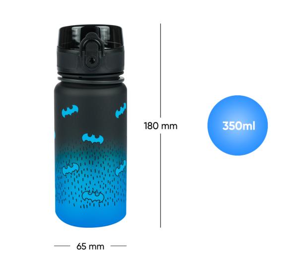 BAAGL Tritanová fľaša na nápoje Gradient Batman Blue 350 ml