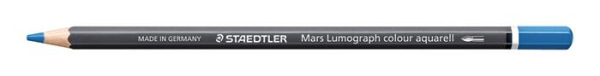 Akvarelová farebná ceruzka, šesťhranná, STAEDTLER "Mars® Lumograph® 104", tyrkysová 1
