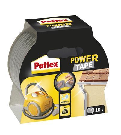 Lepiaca páska, 50 mm x 10 m, HENKEL "Pattex Power Tape", strieborná