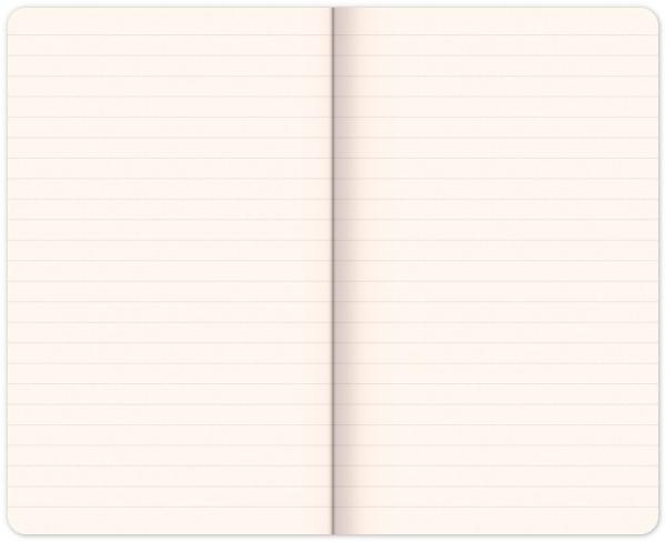 NOTIQUE Notes Alfons Mucha – Bodliak, linajkovaný, 13 x 21 cm