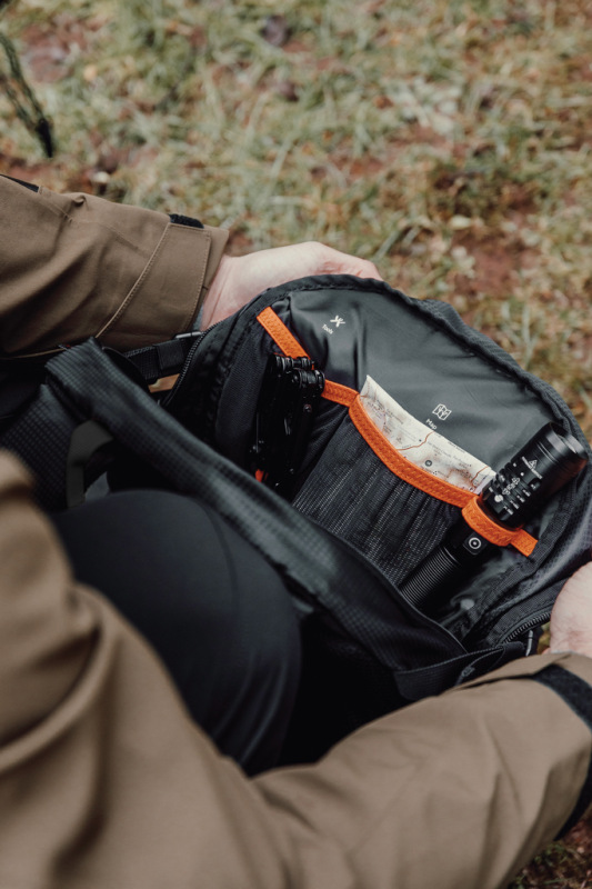 Nordic Drift Trail RCS batoh Daypack 16 l čierna 14