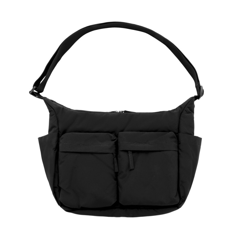 KENTO URBAN RCS polstrovaná crossbody taška z rec. Nylonu čierna 2