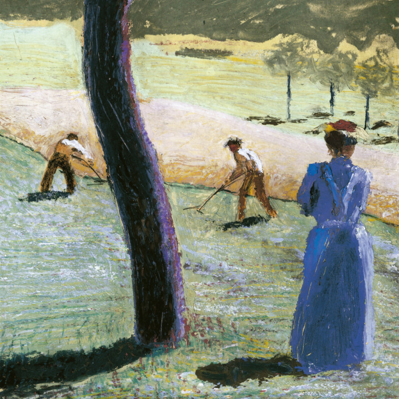NOTIQUE Poznámkový kalendár Edgar Degas 2026, 30 x 30 cm 6