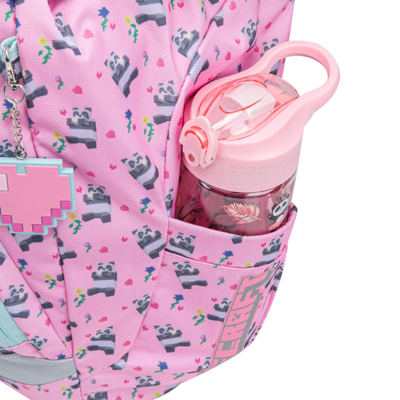 BAAGL SADA 3 Airy Minecraft Panda: batoh, peračník, vrecko 5