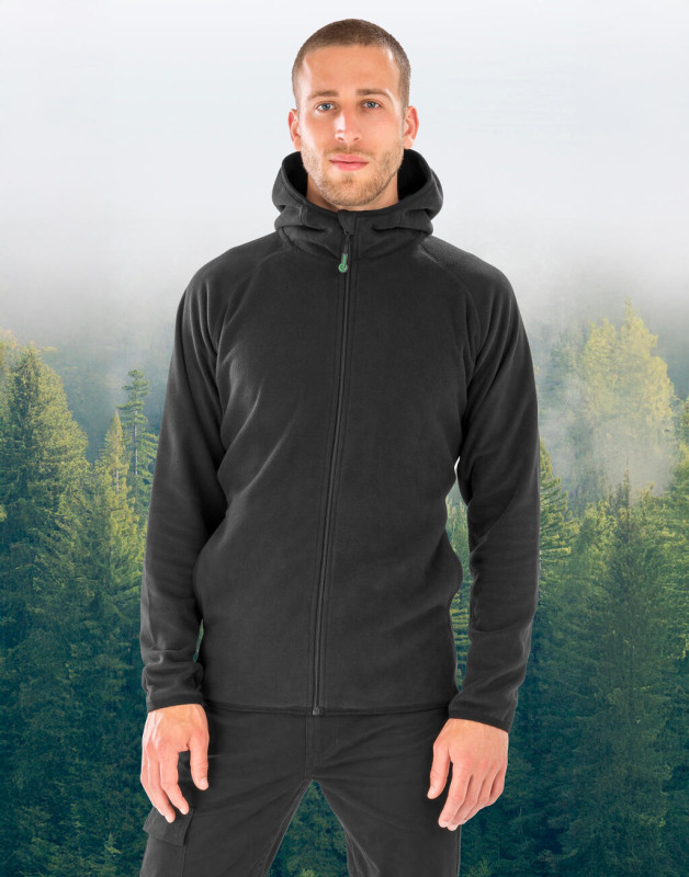 Bunda s kapucňou Recycled Microfleece 2