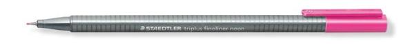 Liner, 0,3 mm, STAEDTLER "Triplus 334", neónovo ružový 1