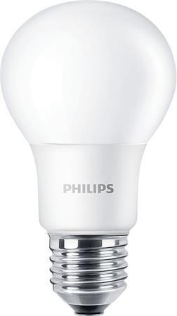 LED žiarovka, E27, guľa, A60, 5W, 470lm, 4000K, PHILIPS "CorePro"