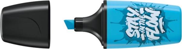 Zvýrazňovač, 2-5 mm, STABILO "Boss Mini Snooze One", modrá