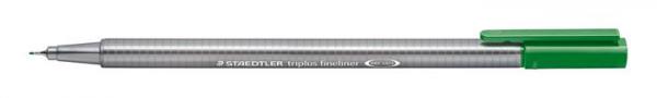 Liner, 0,3 mm, STAEDTLER "Triplus", jedovatozelený
