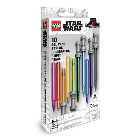 Gélové pero, sada, 0,7 mm, svetelný meč, LEGO "Star Wars", 10 rôznych farieb 1