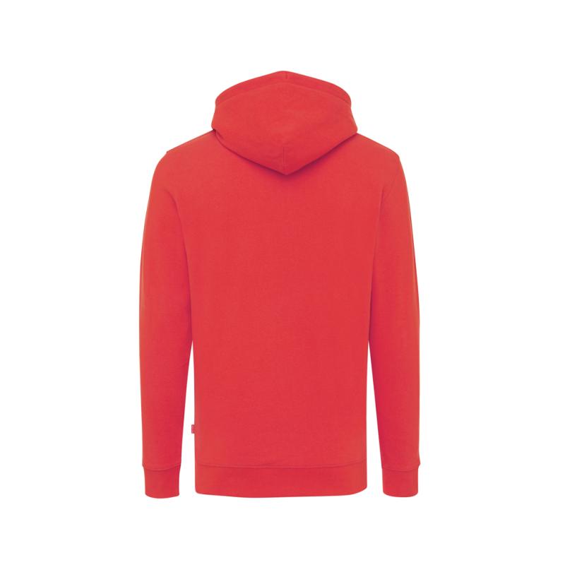 Mikina s kapucňou Iqoniq Jasper z recykl. bavlny luscious red XL 2