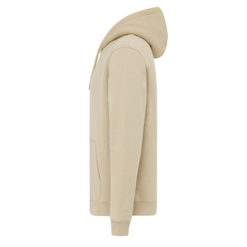 IQONIQ Joshua Unisex mikina s kapucňou z rec. bavlny desert S 2