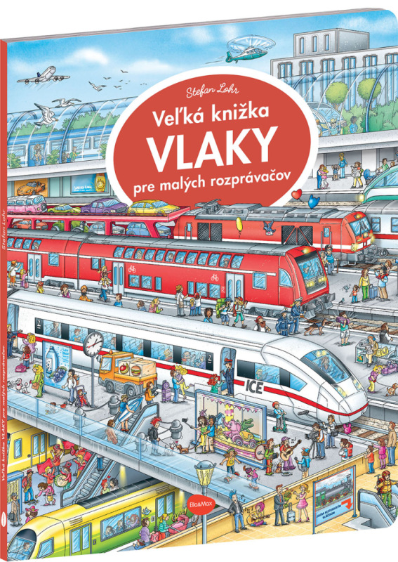 Veľká knižka VLAKY pre malých rozprávačov