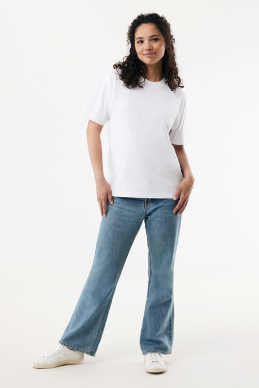IQONIQ Nikko tričko z hrubej recyklovanej bavlny recycled white XXL 5