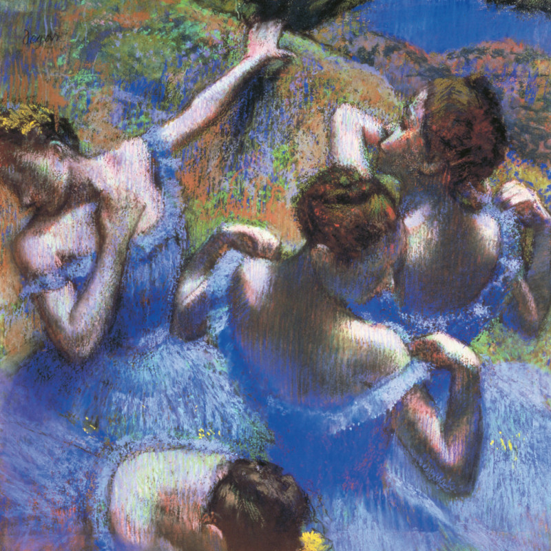 NOTIQUE Poznámkový kalendár Edgar Degas 2026, 30 x 30 cm 5