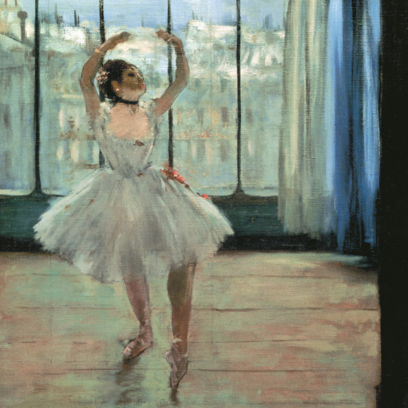 NOTIQUE Poznámkový kalendár Edgar Degas 2026, 30 x 30 cm 9