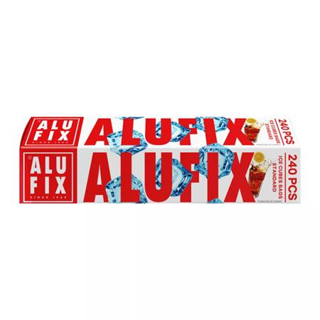 Sáčok na výrobu ľadových kociek, so zipsom, 240 ks, ALUFIX 1