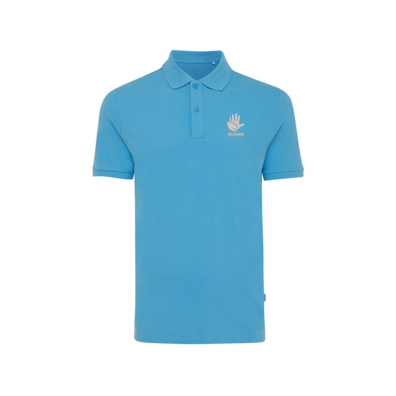 Polo tričko Iqoniq Yosemite z recykl. bavlny tranquil blue 4XL 3