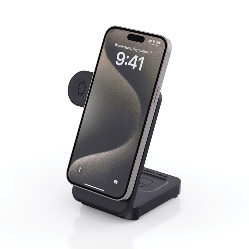 3v1 magnet. nabíjačka Urban Vitamin Arcadia RCS rplastic 15W čierna 7