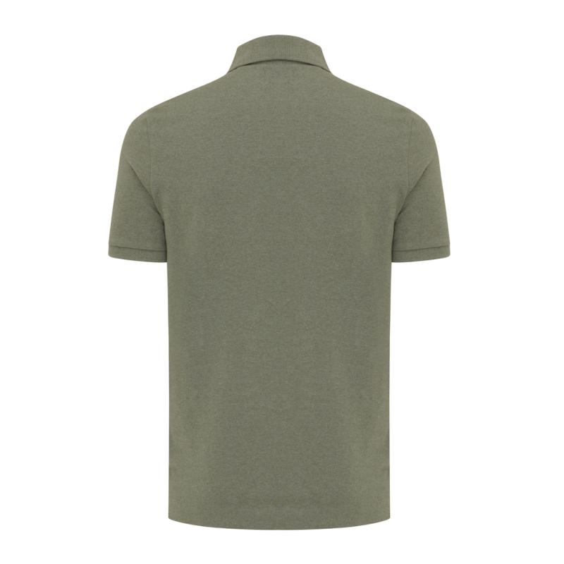 Polo tričko Iqoniq Yosemite z recykl. bavlny heather green M 2