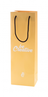 CreaShop W papierová taška na víno na zákazku
