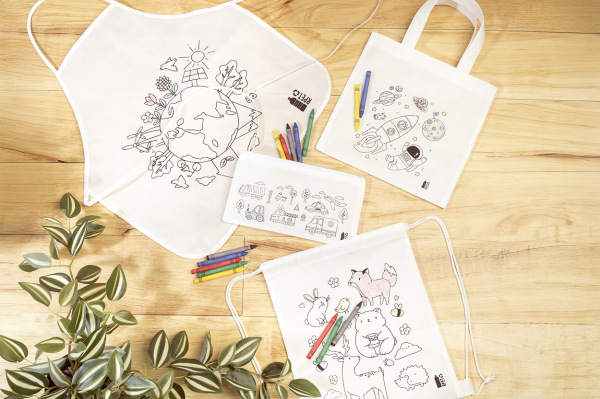 Spacolo RPET nákupná taška na vyfarbenie 1