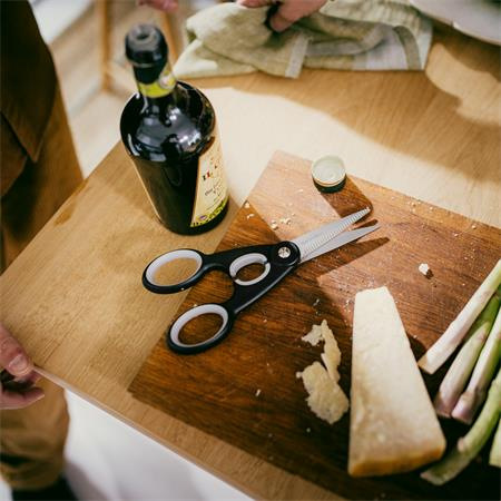 Kuchynské nožnice, 22 cm FISKARS "Functional ReNew", čierne 4