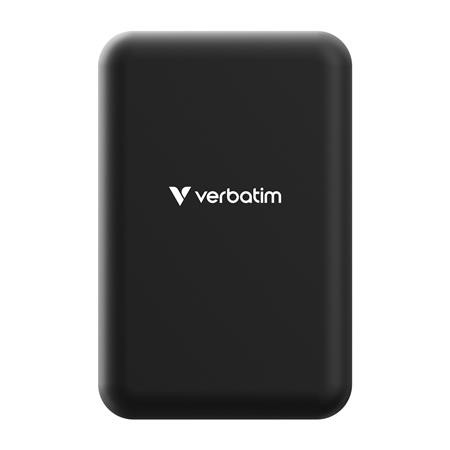 Power banka, externá batéria, magnetická, 20 000 mAh, stojanček, VERBATIM "Charge n Go Ess 3