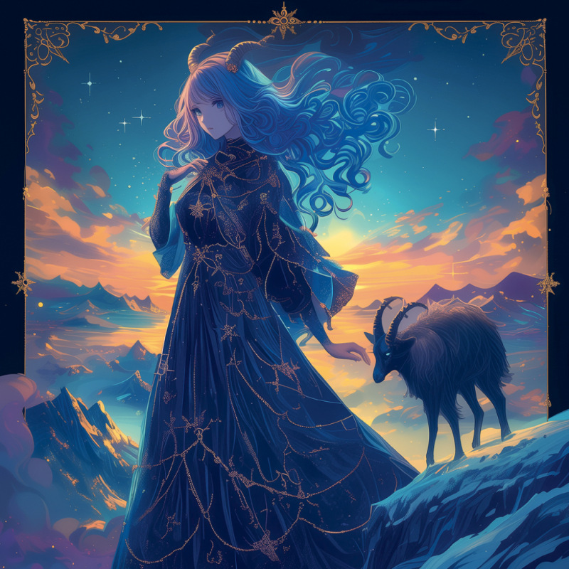 NOTIQUE Grid calendar Anime Zodiac 2027, 30 x 30 cm 2