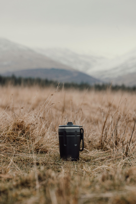 Nordic Drift Trail RCS Uzamyk. a nepriep. hrnček na kávu 350 čierna 12