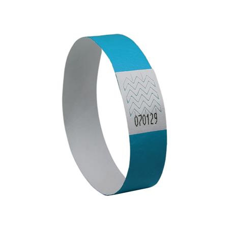 Identifikačný náramok, odolný proti roztrhnutiu,, 265x19 mm, AVERY ZWECKFORM "Tyvek", modr 2