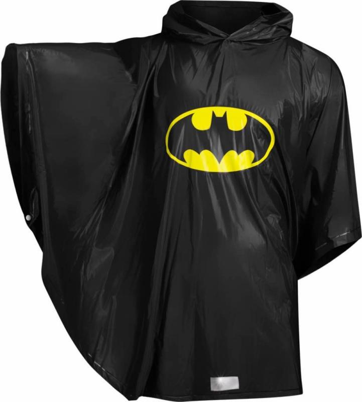 BAAGL SET 6 Batman: batoh, penál etue, sáček, notes, pláštěnka, desky