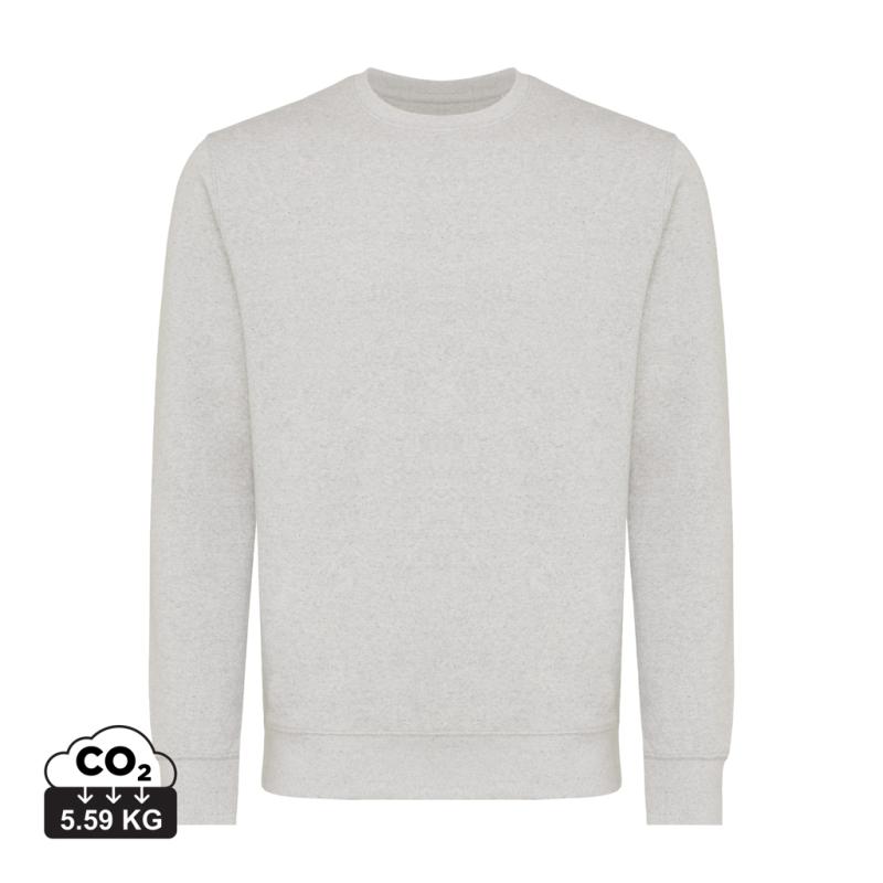 Ľahká mikina Iqoniq Etosha z recykl. bavlny light heather grey 5XL