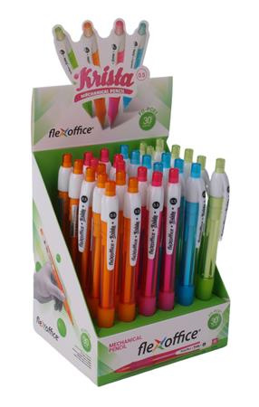 Mikroceruzka, 0,5 mm, FLEXOFFICE "Krista", rôzne farby 6