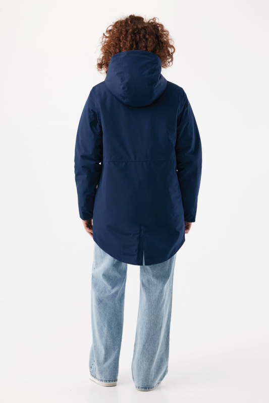 IQONIQ Thelon parka z recyklovaného polyesteru námornícka modrá 4XL 8