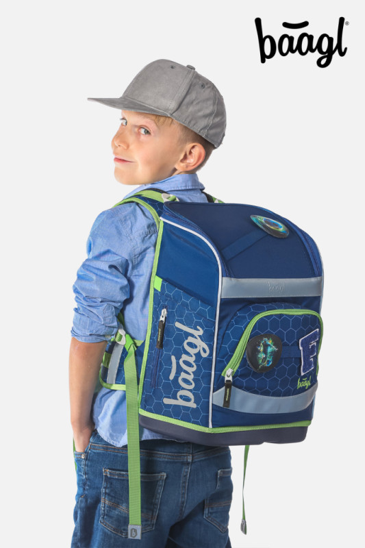 BAAGL SADA 5 Zippy Plus Futbalová lopta: aktovka, peračník, vrecko, zástera, peňaženka 8