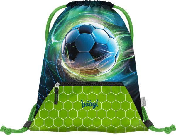 BAAGL SADA 5 Zippy Plus Futbalová lopta: aktovka, peračník, vrecko, zástera, peňaženka 10