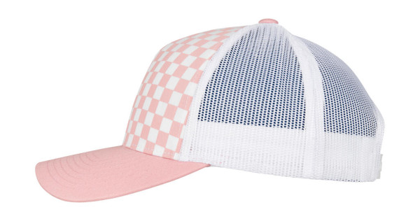 Checkerboard Retro Trucker šiltovka 1