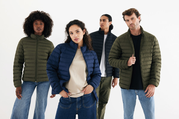 IQONIQ Maiko pánska prešívaná bunda z rec. polyesteru čierna XL 11