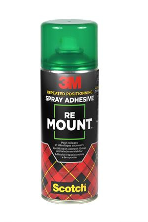 Lepiaci sprej, 400 ml, 3M SCOTCH "ReMount" 1
