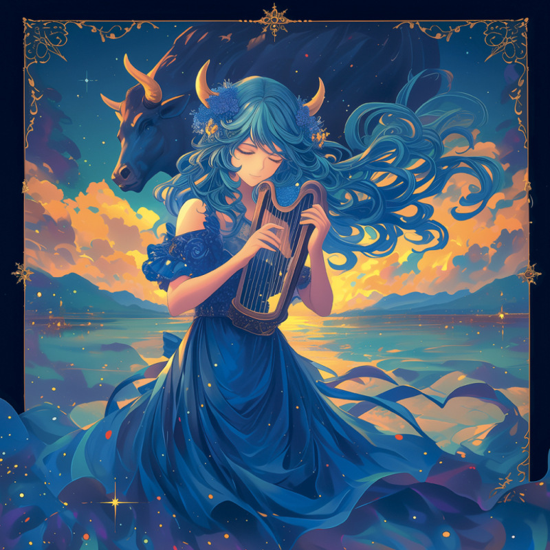 NOTIQUE Grid calendar Anime Zodiac 2027, 30 x 30 cm 6