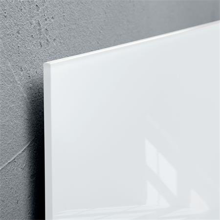 Magnetická sklenená tabuľa, 48x48x1,5 cm, SIGEL "Artverum® ", čiarová kresba 1