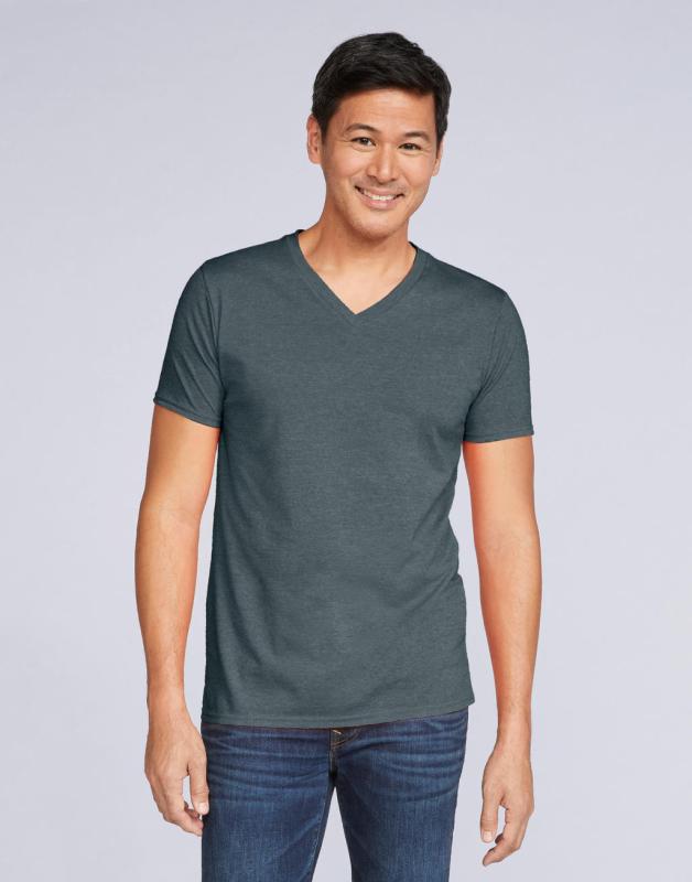 Pánske tričko Softstyle® V-Neck